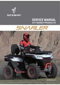 Manual de servicio Segway Snarler ATV | 2021 | CD O USB - Imagen 1 de 11