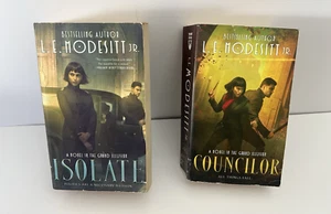L.E. Modesitt Jr. Posten von 2 TOR Fantasy Taschenbüchern ~ Isolate & Councilor - Bild 1 von 12