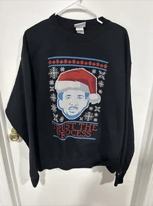 Champion x Barstool 76ers Joel Embiid Trust The Process XMAS Sweatshirt Men’s XL - Picture 1 of 7