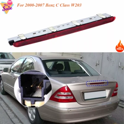 3rd Stop Brake Light Lamp Rear LED For 2000-07 S Mercedes Benz C Class W203 - Image 1 of 4