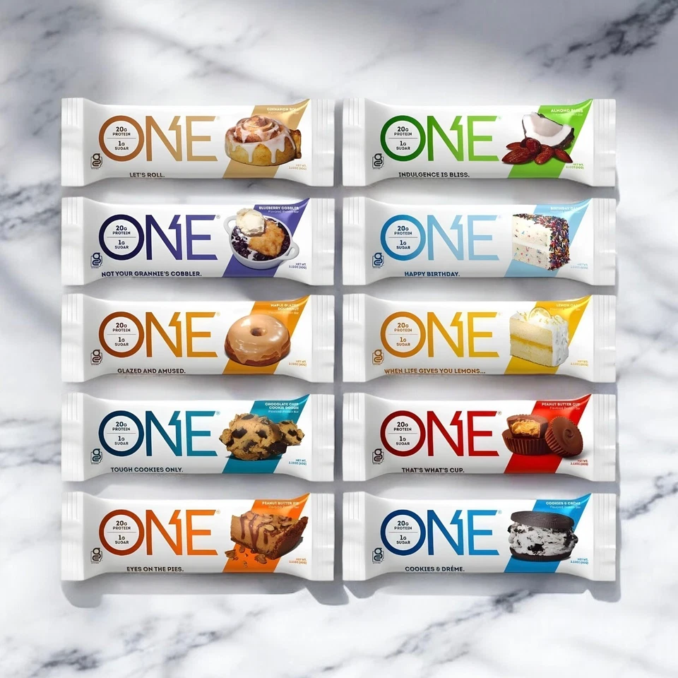 100 Random One Protein Bars Free Shipping!READ FIRST!!! - Image 1 of 1