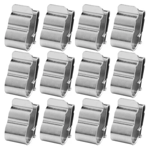 50 Stück Clips Edelstahl Clips Anhängerrahmen Solarpanel Drahtklemmen Anhängerkabel - Bild 1 von 12