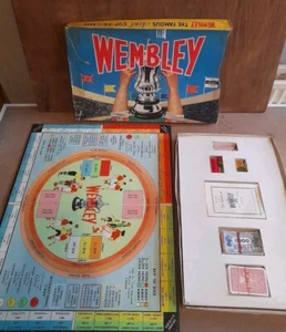 Vintage Wembley Board Game Old Retro Football Ariel Game Cup-tie Fa Cup - Picture 1 of 7