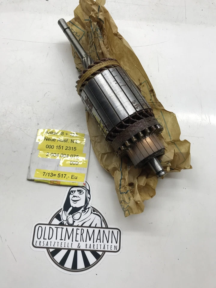 Anker Anlasser Starter Bosch 2004004075 für Mercedes W123 W115 NOS - Image 1 of 1