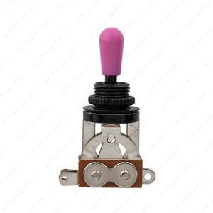 11 COLOR Black 3-Way Electric Guitar Toggle Switch Selector For Gibson Epi LP - Picture 1 of 14