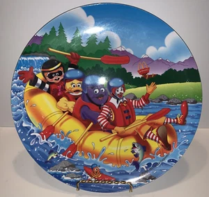 Plato McDonalds Rafting Ronald McDonald Muca Hamburguesa Publicidad - Imagen 1 de 15