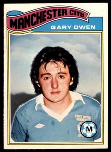 Topps Footballers 1978 Orange (B1) Gary Owen Manchester City No. 236 - Picture 1 of 2