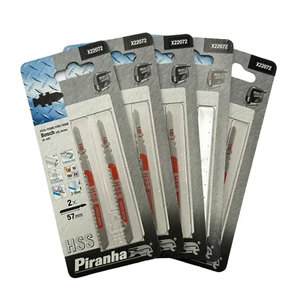 10 Piranha X22072 HSS Jigsaw Blades. Alu, Metals & Perplex. Fit Older Bosch - Picture 1 of 3