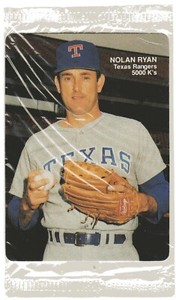 1990 Mother's Cookies Nolan Ryan #1 Nolan Ryan   Texas Rangers