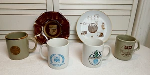 United Parcel Service UPS 75, 80, 85 años de servicio, tazas de café, tazas, cumpleaños - Imagen 1 de 11