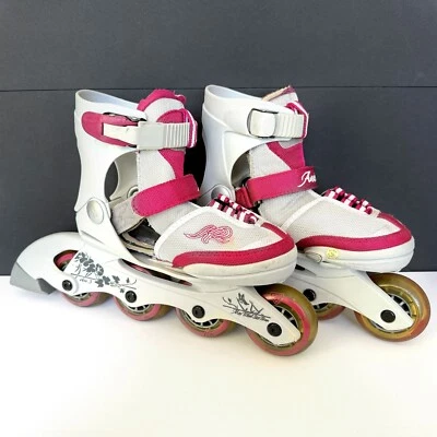 Patines en línea K2 Annika para niñas - Talla ajustable Junior 11-13 y 1-2 Foto 1 de 4