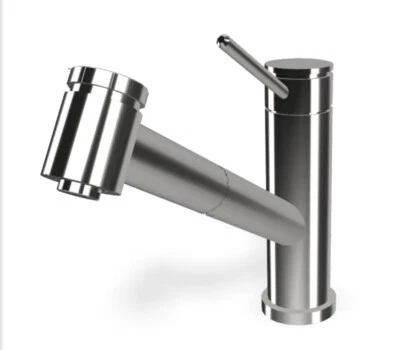 Grifo de cocina extraíble Graff GN-4425-LM53-PC en acabado cromado pulido  Foto 1 de 4