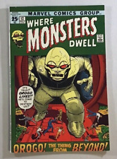 Where Monsters Dwell #12 Marvel 1971 NM- 9.2