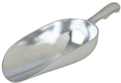 Metal Scoop Aluminium Round Bottom Ice Food Choose 5oz 12oz 24oz 38oz 58oz 85oz - Image 1 of 3