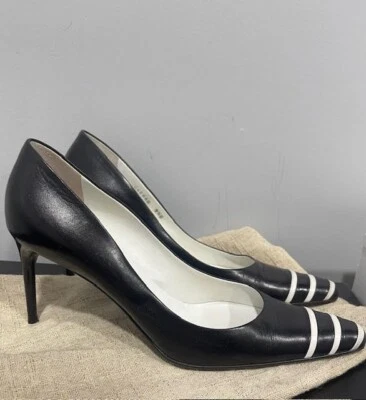 ZAPATOS MUJER RALPH LAUREN PIEL RAYAS (TALLA 9 1/2) Foto 1 de 4