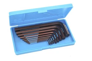 Taparia AKM-9 Sechskant-Inbusschlüssel-Set, 1,5,2,2,5,3,4, 5,6,8,10 Zoll Reparatursatz 9 Stück - Bild 1 von 5