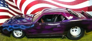 1/18 Custom Made, "Street Outlaws" 1970 Cuda pintado a medida, - Imagen 1 de 22
