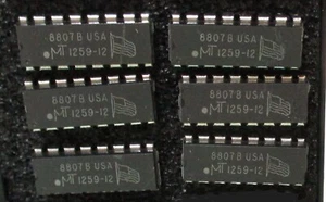Micron Technology IN-LINE 16-DIP 256K 120ns modalità pagina memoria DRAM MT1259-12 6-PK - Foto 1 di 2