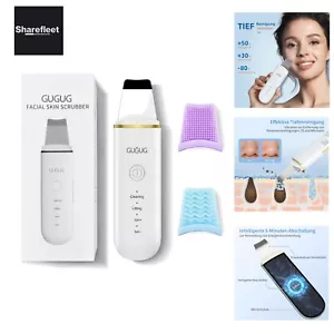 GUGUG Skin Scrubber Ultraschall Ultraschallgerät für das Gesicht- Mitesser-En... - Bild 1 von 8