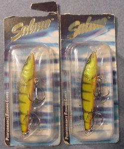 2 ~ Salmo Sting Suspending 2 1/2" Rattles 1/8 oz Dives 3' to 7' S6SPHP Hot Perch - Picture 1 of 4
