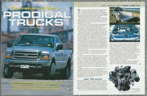 1999 FORD F-250 road test, Australian, 5+ pages, Ford F250 pickup truck - Foto 1 di 3