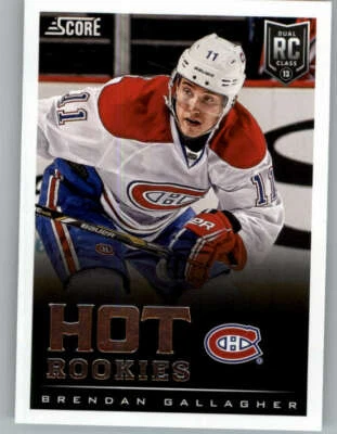 2013-14 Score #624 Brendan Gallagher HR RC (ref 147799) - Image 1 of 2