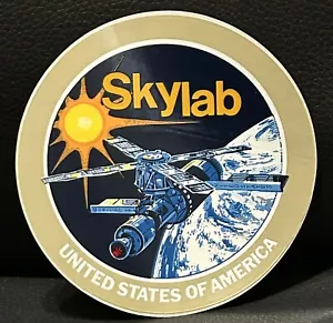 Skylab Manned Flight Aufkleber 70er Jahre NASA Space Program - Bild 1 von 1