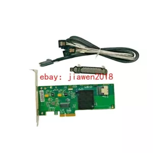 LSI 9211-4i 6G SAS HBA FW:P20 IT Mode ZFS FreeNAS unRAID + 1*SFF-8087 SATA 90CM - Picture 1 of 5