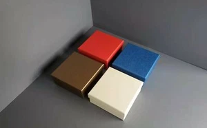 5" Quality Small Gift Box 4x / 12x Color Hard Kraft Gift Card Key Bracelet Pack - Picture 1 of 12