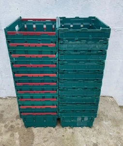 20 x Bale Arm Crates Office Craft Storage Boxes 400 x 300 x 180mm A4 Paper - Picture 1 of 9
