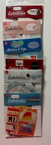Carta Bella Ephemera Frames & Tags-Variations Available-You Choose - Picture 1 of 19