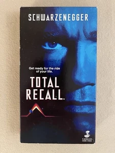 Total Recall - VHS - Arnold Schwarzenegger Sharon Stone - Excellent Cond - H7 - Picture 1 of 3