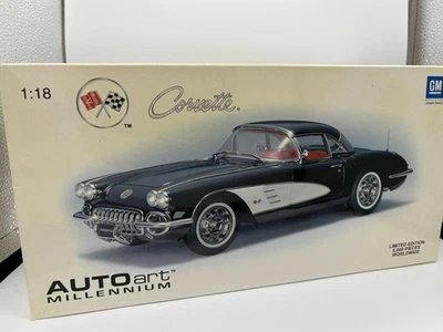 AUTOart 1/18 Chevrolet Corvette 1959 Limited Edition 6000pcs Model Car - Photo 1/4
