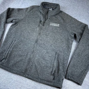 Lucasfilm Limited Knit Fleece Exclusive Zip Up Jacket Men Heather Gray Outerwear - Picture 1 of 8