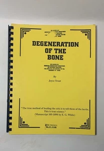 Degeneration Of The Bone von Joyce Trout Dritte Auflage Buch - Bild 1 von 4