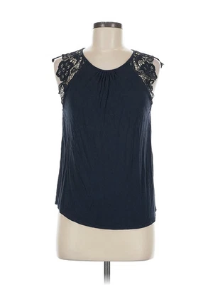 H&M Women Blue Sleeveless Blouse M - Image 1 of 4
