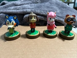 Animal Crossing Amiibo 4 Stück Tom Nook Reese Digby Mabel - Bild 1 von 6