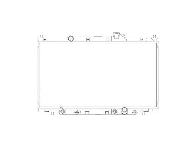 Радиатор для 2007-2011 Honda Element 2008 2009 2010 HP728NX - Изображение 1 из 1