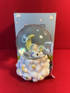 BABY SNOOPY & LINUS Peanuts LULLABY FOR LINUS Westland MUSICAL SNOWGLOBE W/ Box - Picture 1 of 6