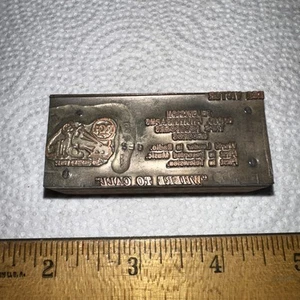 Printing Block ( Rca Victor ) Dog Logo Megaphone  - Picture 1 of 3