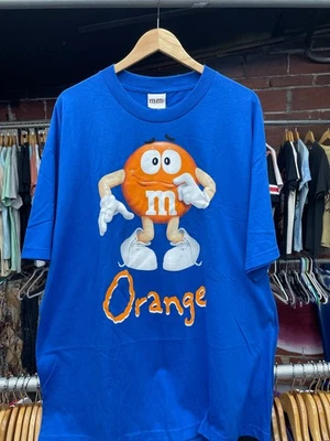 Camiseta para hombre 2XL azul real chocolate marca M&M's de segunda mano Foto 1 de 4