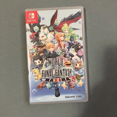 World of Final Fantasy Máxima - Nintendo Switch - CIB - Square Enix - JRPG 2018  Foto 1 de 4