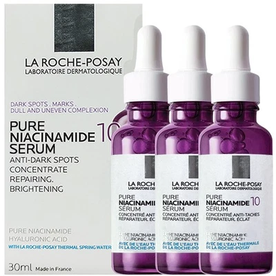 COME MOSTRATO LaRoche-POsAY# Pure Niacinamide 10 Serum Anti-macchie Siero Concentrato 30 ml