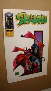 SPAWN 21 *VF/NM 9.0* VS AGENT ROENICK WANDA BLAKE TODD McFARLANE LOW PRINT - Picture 1 of 1