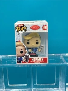 Funko Bitty Pop HERMEY #1261 ๐ณ Mystery 1/3 Chase Rudolph Red-Nosed Reindeer - Picture 1 of 2