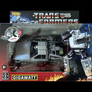Transformers x Retour vers le Futur - Delorean - GIGAWATT - Hasbro - Picture 1 of 16