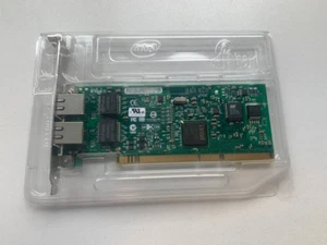 Scheda di interfaccia di rete Intel Pro 1000 MT dual porte PWLA8492MTBLK5 PCI-X - Foto 1 di 2
