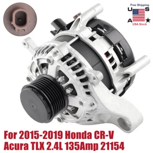 Alternator for Honda CR-V 2015-2019 Acura ILX 2016-2022 Acura TLX 2015-2020 2.4L - Picture 1 of 17