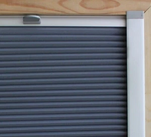 Dachfenster Plissee Faltrollo für Velux ab Bj 2013 - Verdunkelung mit Schienen - Bild 1 von 10