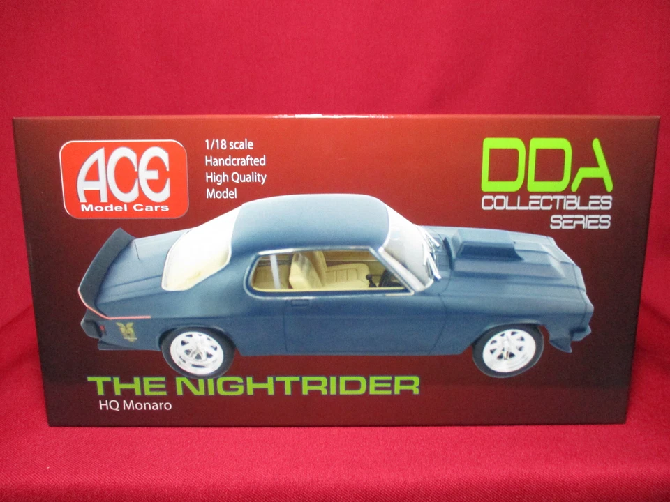 1:18 Scale Holden HQ Monaro Mad Max MFP Nightrider V8 Ace DDA Model Movie Car - Image 1 of 4